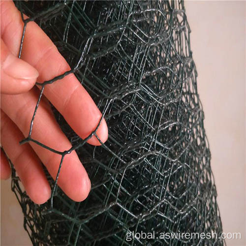 PVC Coated Chicken Wire Mesh Hexagonal galvanized iron wire woven mesh Manufactory